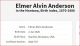 Elmer Alvin Anderson birth record in Daniels County, Montana