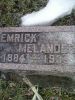 Emrick Melander headstone
