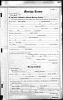Mathilda Swanson and John Edwards marriage certificate